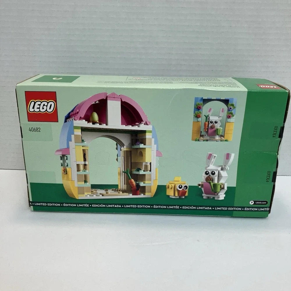 LEGO Spring Garden House Set Easter Bunny 40682 Shipped In a‎ Bubble Mailer